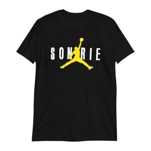 SONRIE X Jordan Tee J Balvin T Shirt Size L HJ4189-010 New With Tags Tour Yellow